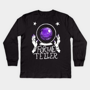 Fortune Teller Sign Kids Long Sleeve T-Shirt